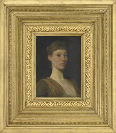 Porträt eines jungen Mädchens, 1888 von Thomas Wilmer Dewing