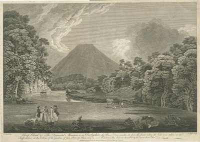 Dovedale - Thorpe Cloud (Stich) von Thomas of Derby (after) Smith