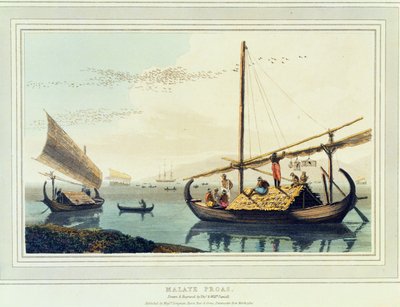 Malaye Proas, Tafel 17 aus 