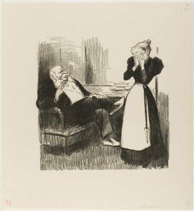 Freiheit von der Arbeit von Théophile Alexandre Pierre Steinlen