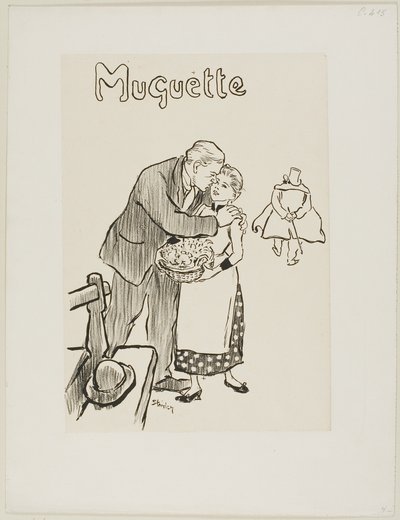 Muguette von Théophile Alexandre Pierre Steinlen