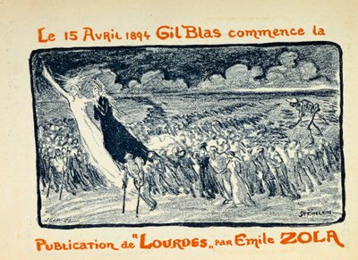 Am 15. April von Théophile Alexandre Steinlen
