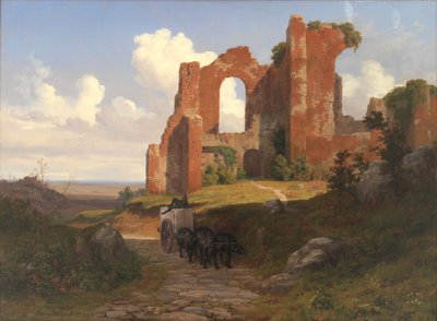 Ansicht der Terme di Caracalla in Rom von Thorald Læssøe