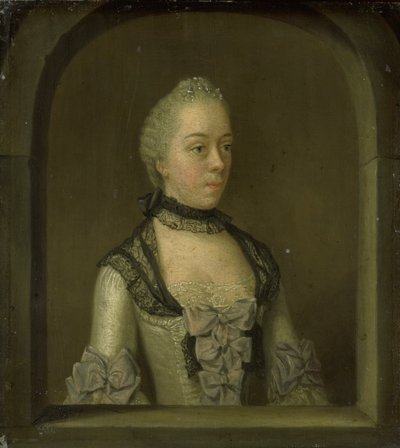Porträt von Wilhelmina Hillegonda Schuyt von Tibout Regters