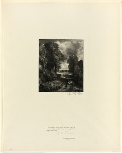 Das Kornfeld, von Alten Englischen Meistern von Timothy Cole