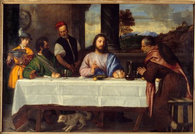 Abendmahl in Emmaus von Titian (c.1488 1576)