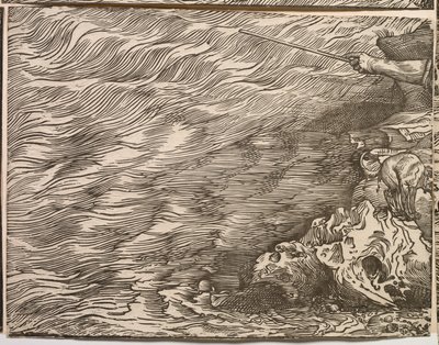 Die Untertauchen der Armee des Pharaos im Roten Meer von Titian