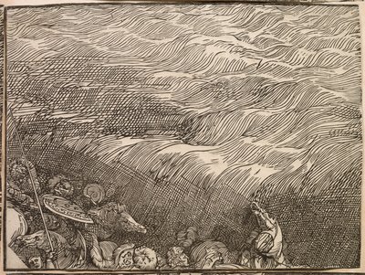 Die Untertauchen der Armee des Pharaos im Roten Meer von Titian