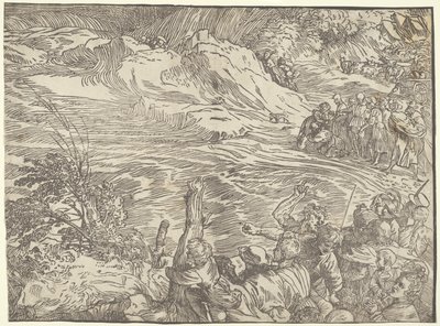 Die Versenkung der Armee des Pharaos im Roten Meer von Titian