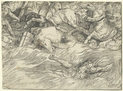 Die Versenkung der Armee des Pharaos im Roten Meer von Titian