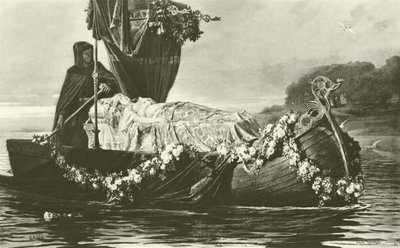 Elaine (Gravur) von Toby Edward Rosenthal