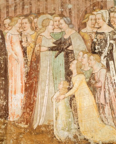 Abschied (Detail) von Tommaso da Modena