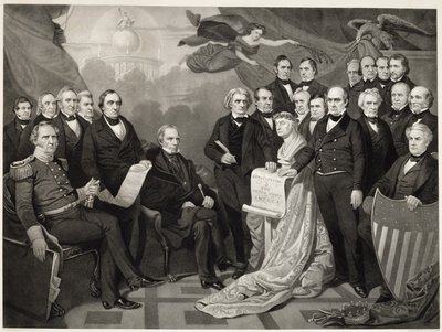 Union, 1852 von Tompkins Harrison after Matteson