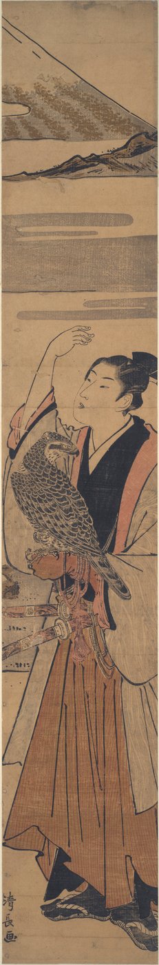 Junger Falkner von Torii Kiyonaga