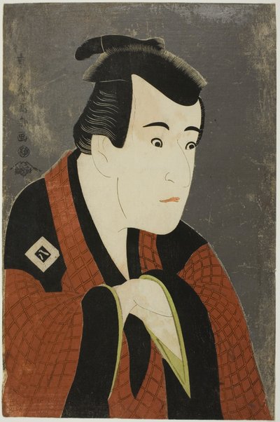 Der Schauspieler Ichikawa Yaozo III als Tanabe Bunzo von Toshusai Sharaku