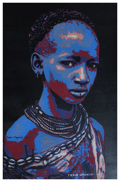 Farbenfrohe afrikanische Jugend von Tosin Oyeniyi