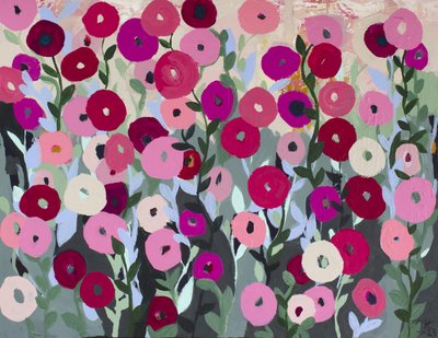 Bunter Gartenblüten von Tove Höglund