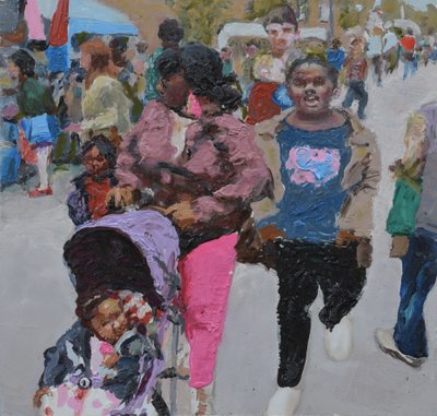 Familieneinkauf (Deptford, London) von Trevor Burgess