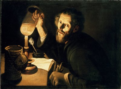 Ein Arzt mit einer Urinprobe, ca. 1630-1633 von Trophime Bigot