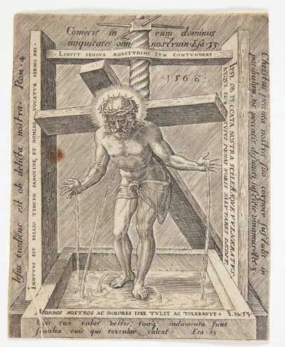 Die Passion Christi von Ubekendt efter Dirck Volckertsz. Coornhert efter Maarten van Heemskerck