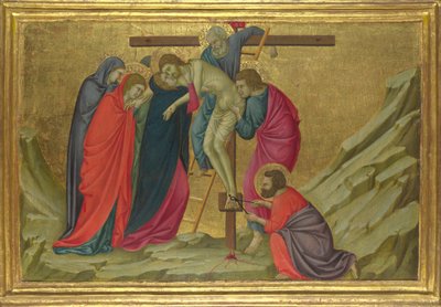 Die Kreuzabnahme aus der Basilika Santa Croce, Florenz, ca. 1324-1325 von Ugolino di Nerio