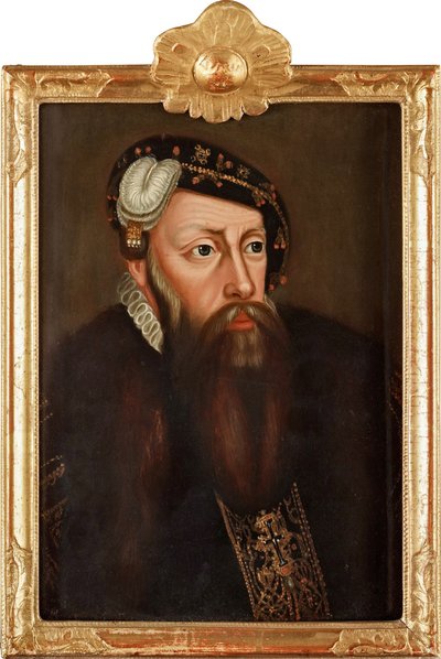Porträt von König Gustav I. von Schweden von Ulrika Fredrika Pasch