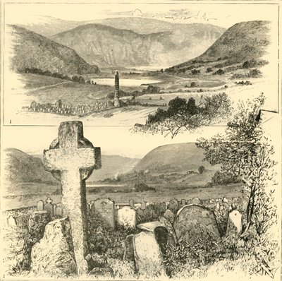 1. Das Tal von Glendalough. 2. In Glendalough. von Unbekannt