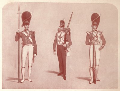 1. oder Grenadierregiment der Garde im Jahr 1815 von Unbekannt