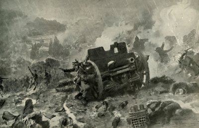 Ein brillanter französischer Angriff auf die deutsche Position in den Argonnen, 1919 von Unbekannt