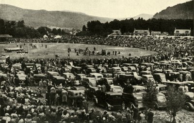 Ein Highland-Treffen in Braemar, um 1948 von Unbekannt