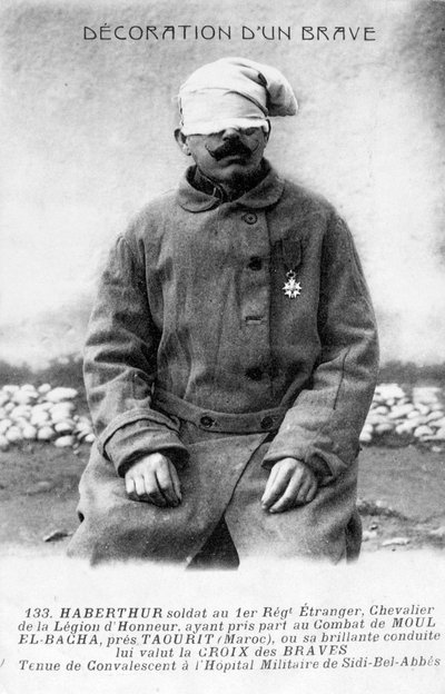 Ein genesender Legionär, Sidi Bel Abbes, Algerien, 1910 von Unbekannt