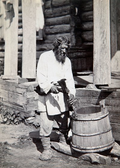 Ein Bauer, 1890er von Unbekannt