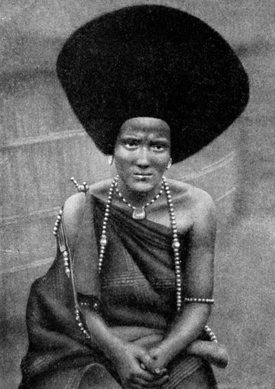 Eine Frau des Beja-Nil- oder Baggara-Volkes, Äthiopien, Afrika, 1922 von Unbekannt