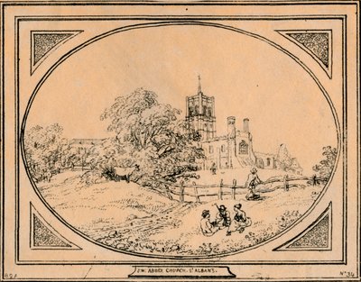 Abteikirche, St. Albans, 1782 von Unbekannt