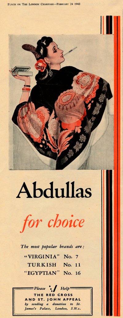 Abdullas zur Auswahl, 1943 von Unbekannt
