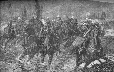 Aktion im Chardeh-Tal, 11. Dez. 1879, Versuch, die Kanonen zu retten, 1879, ca. 1880 von Unbekannt