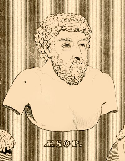 Äsop, ca. 620-564 v. Chr., 1830 von Unbekannt