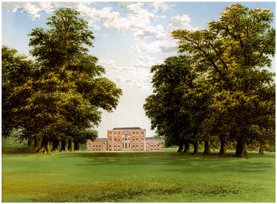Aldby Park, Yorkshire, Heimat der Familie Darley, ca. 1880 von Unbekannt