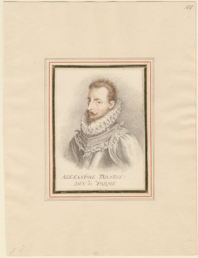 Alexander Farnese 1545-1592, Herzog von Parma von Unbekannt
