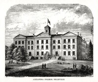 Alexandra College, Belleville, Ontario, Kanada, 19. Jahrhundert von Unbekannt
