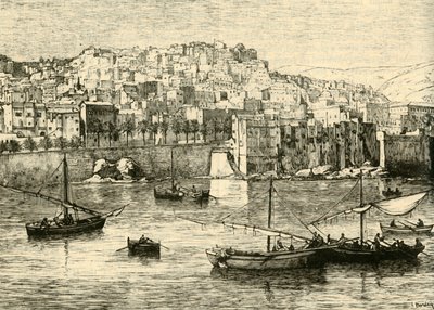 Algier vom Meer aus von Unbekannt