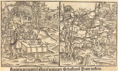 Allegorie von Krieg und Frieden von Unbekannt