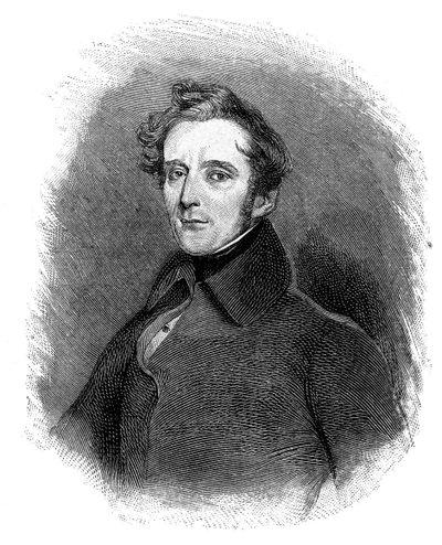 Alphonse de Lamartine, französischer Schriftsteller, Dichter und Politiker von Unbekannt