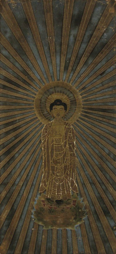Amida manifestiert sich im Dharma-Körper der zweckmäßigen Mittel, 18. Jahrhundert von Unbekannt
