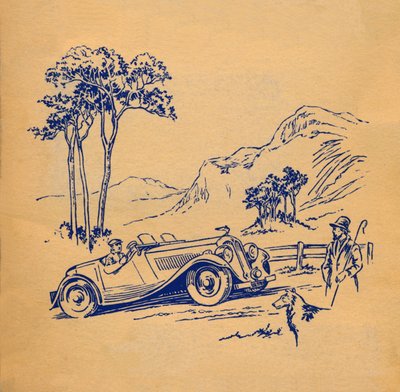 Ein Album von Autos, Vorderseite, ca. 1936 von Unbekannt