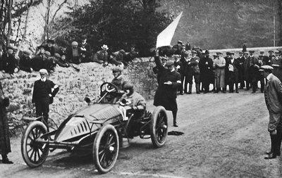 Ein früher Wolseley auf der Isle of Man 1904, 1904, 1937 von Unbekannt
