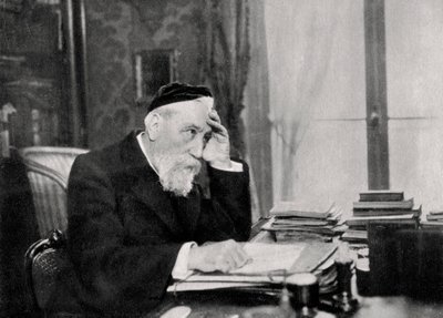 Anatole France, französischer Schriftsteller, 1903 von Unbekannt