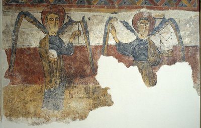 Engel aus Santa Maria de Taüll von Unbekannt