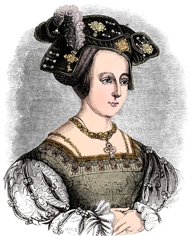 Anne Boleyn ca. 1504-1536, zweite Frau von Heinrich VIII. von England, ca. 1880 von Unbekannt