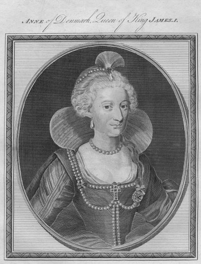 Anne von Dänemark, Königin von König James I., 1786 von Unbekannt